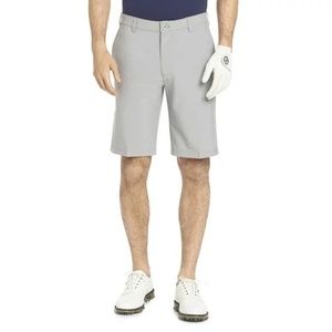 IZOD Men's Golf SwingFlex Performance Stretch Flat Front Short Size 38 Gray